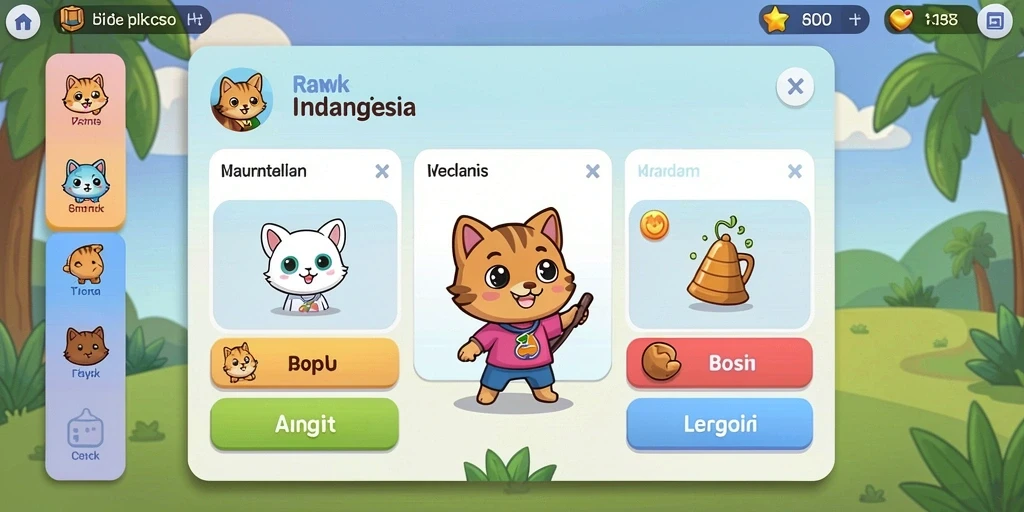 Tampilan awal game 33ZK yang memukau.