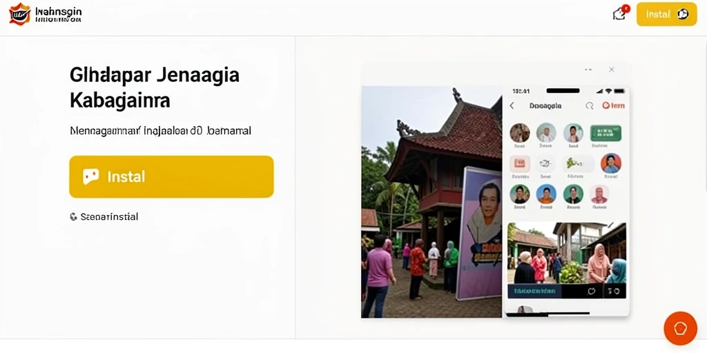 Tampilan awal yang menarik dan intuitif.