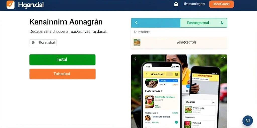 Tampilan antarmuka yang intuitif dan menarik.