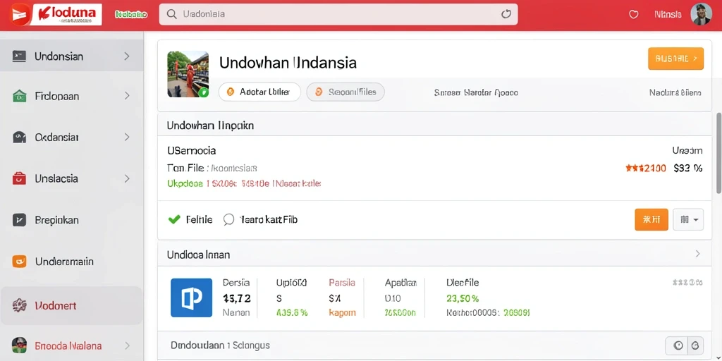 Tampilan antarmuka yang menarik dan user-friendly.