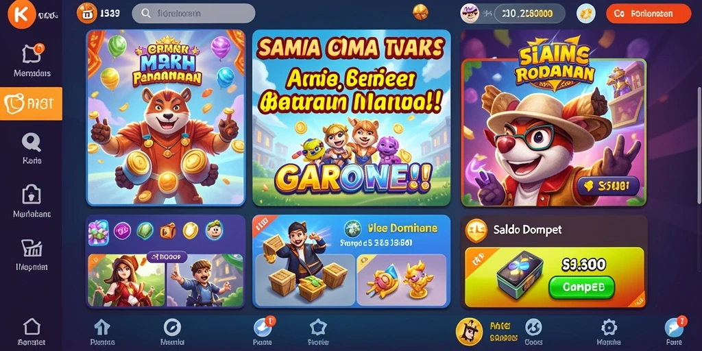 Tampilan antarmuka yang menarik dan mudah digunakan.