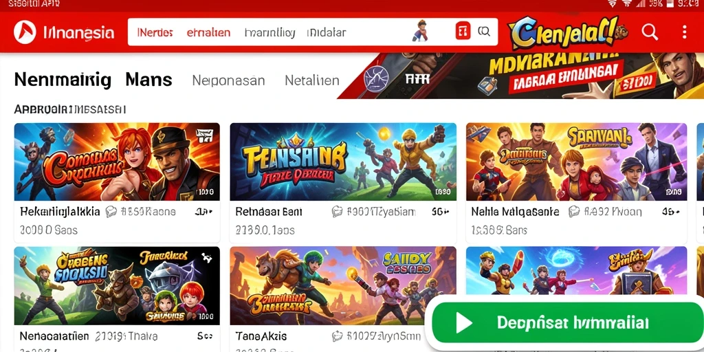 Tampilan antarmuka yang intuitif dan menarik.