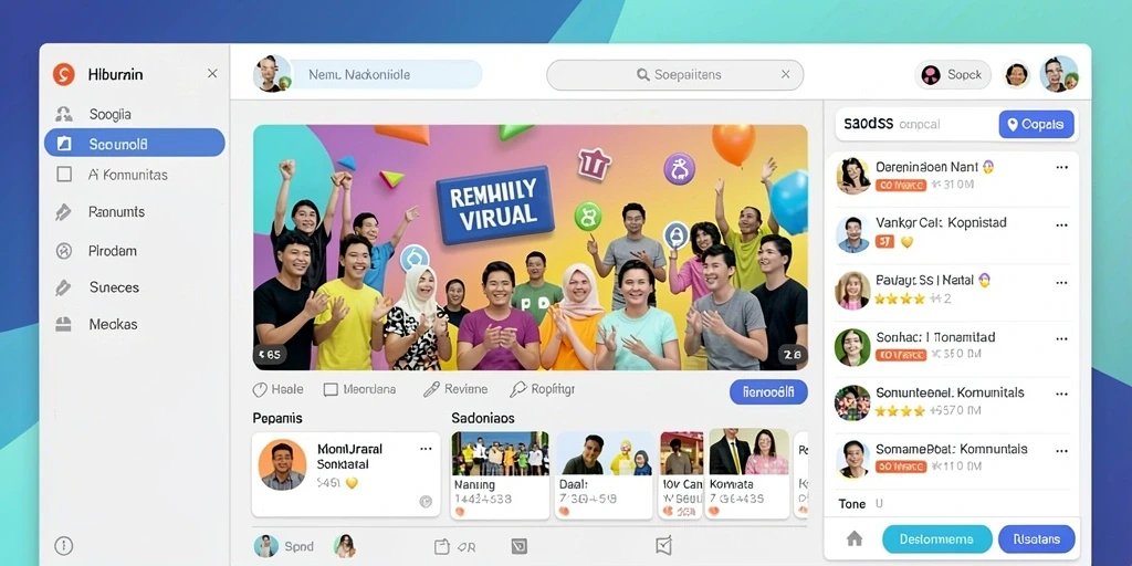 Tampilan antarmuka yang ramah pengguna.