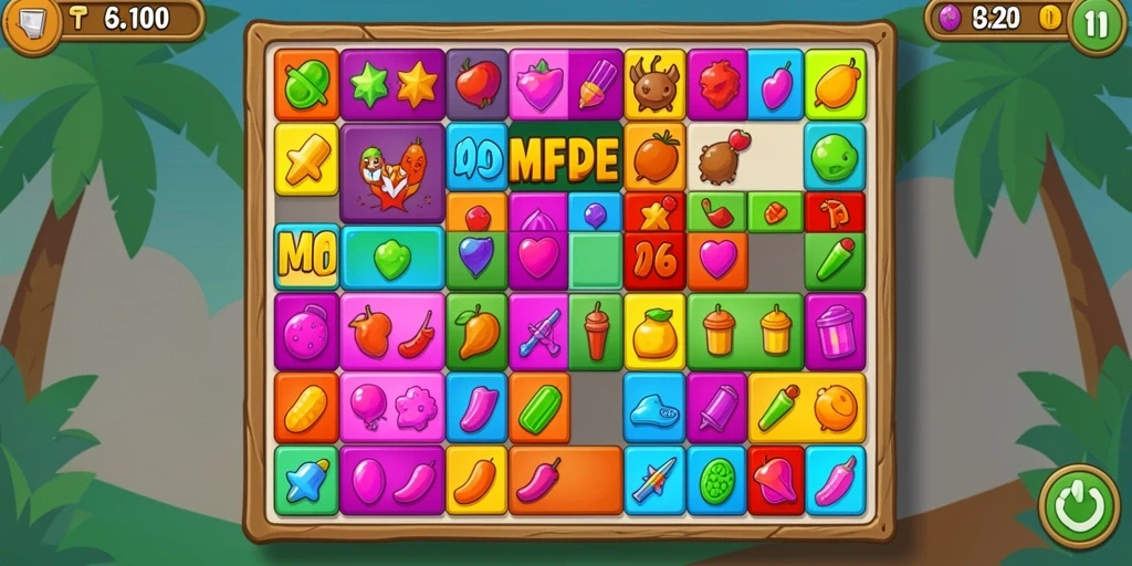 Tampilan depan game yang memukau dan mengundang.