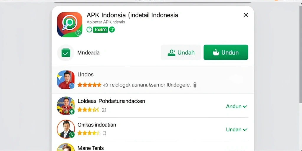 Tampilan balapan yang seru dan mendebarkan.