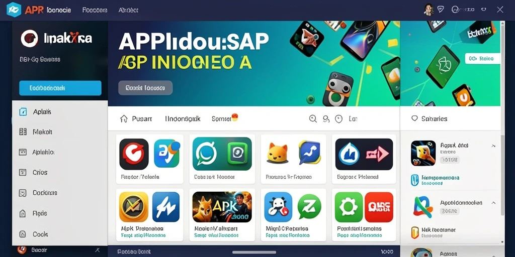 Tampilan antarmuka yang sederhana dan menarik.