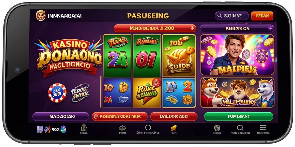 Tampilan antarmuka yang menarik dan modern.